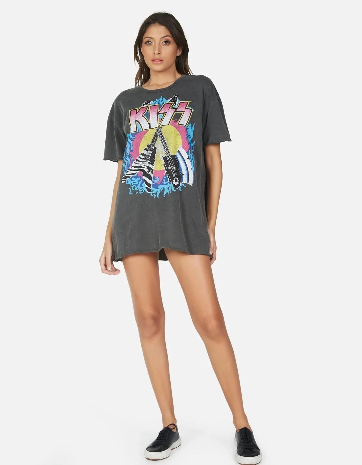 lauren moshi geneva kiss animalize tee dress