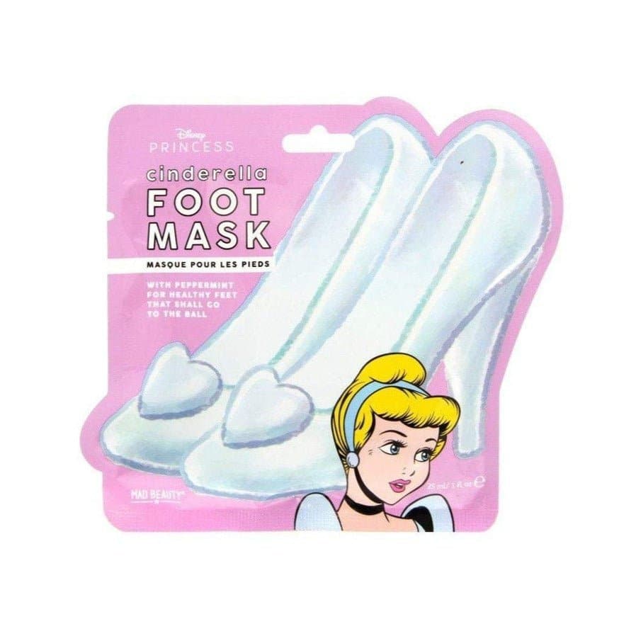 disney pop princess cinderella foot mask