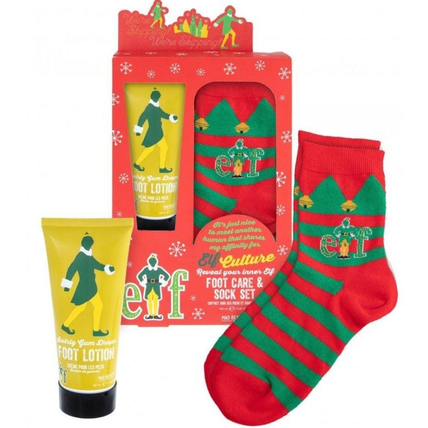 Mad Beauty Warner Brothers Elf Footcare & Sock Set