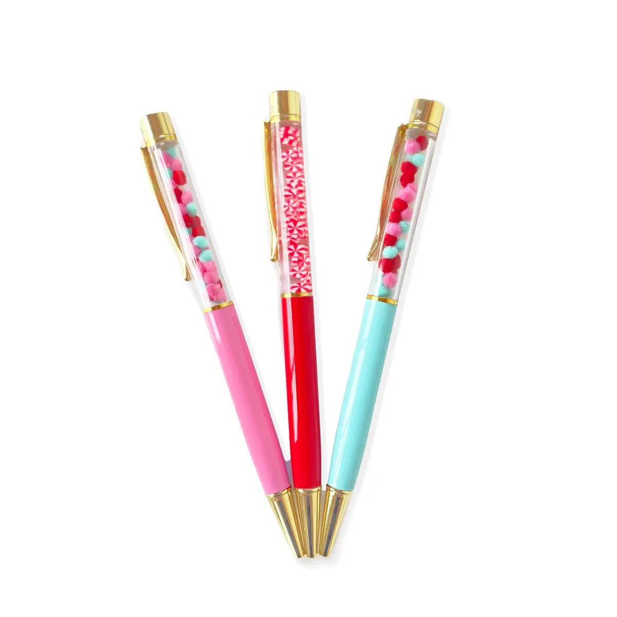 Image of Packed Party Letters to Santa Confetti Pen Set