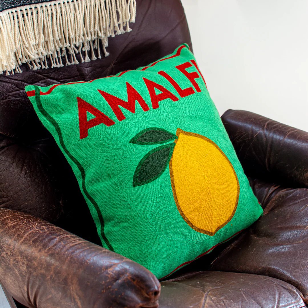 Image of The Pillow Drop Amalfi Handmade Pillow