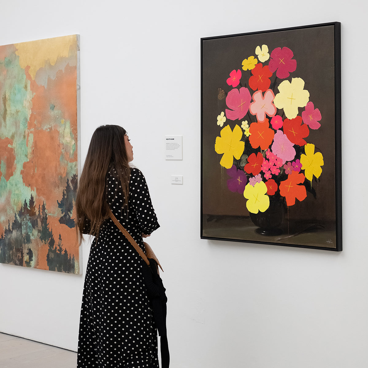 In Bloom exhibition at Saatchi Gallery featuring work by Heath Kane