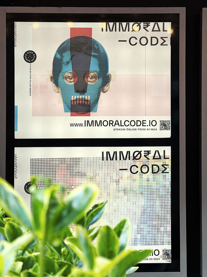 Immoral Code film poster by Heath Kane