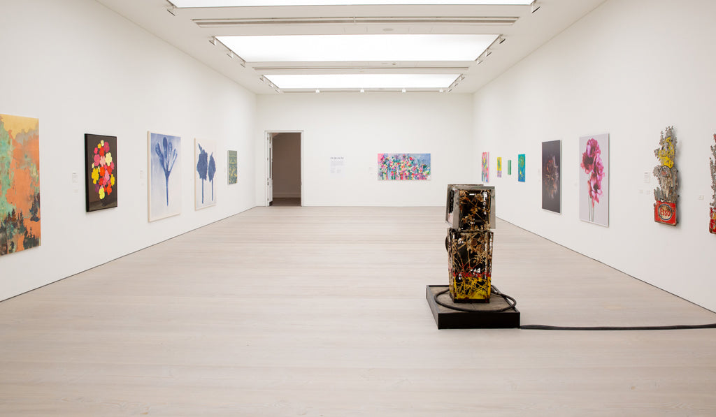 Saatchi Gallery, In Bloom exhibition featuring original painting by Heath Kane