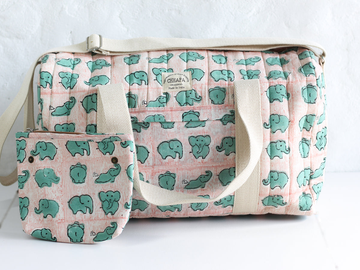 Elephants Duffle Bag