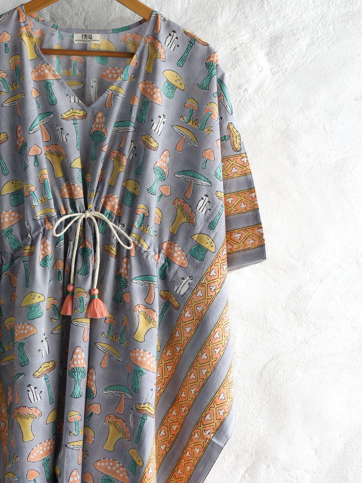 Kaftan- Mushroom in Gray