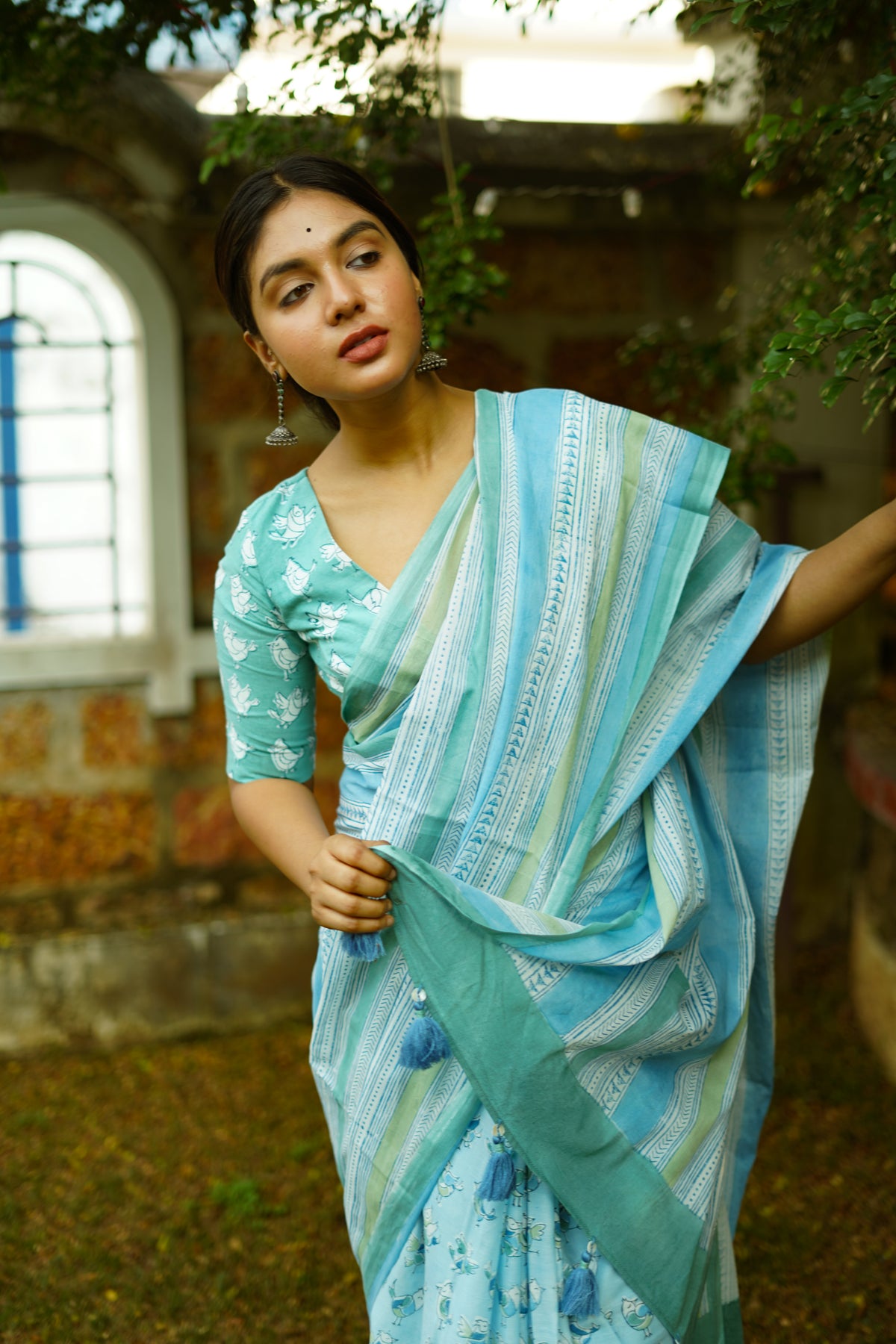 Chhookar Mere Mann Ko - Mul Cotton Saree