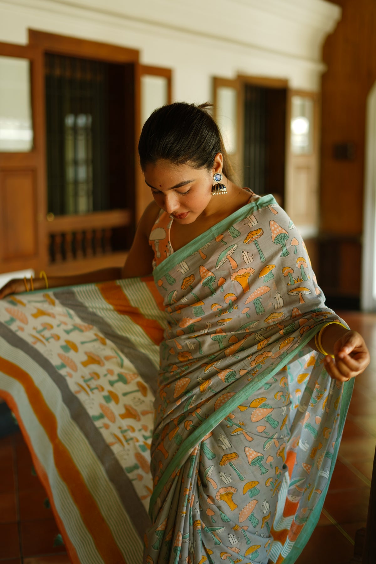 Piya Tose Naina Lage Re - Mul Cotton Saree