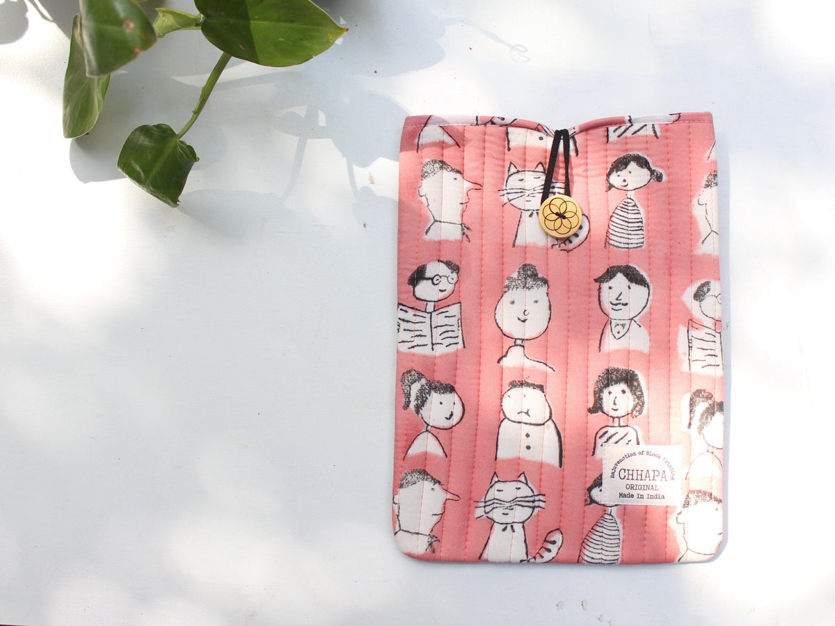 Peach Cartoon Ipad Sleeves - CHHAPA