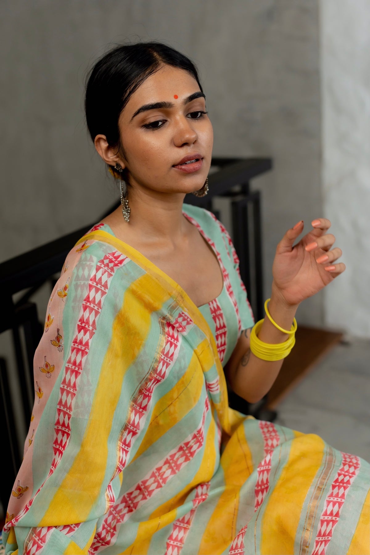 AMALTAS - Chanderi Saree