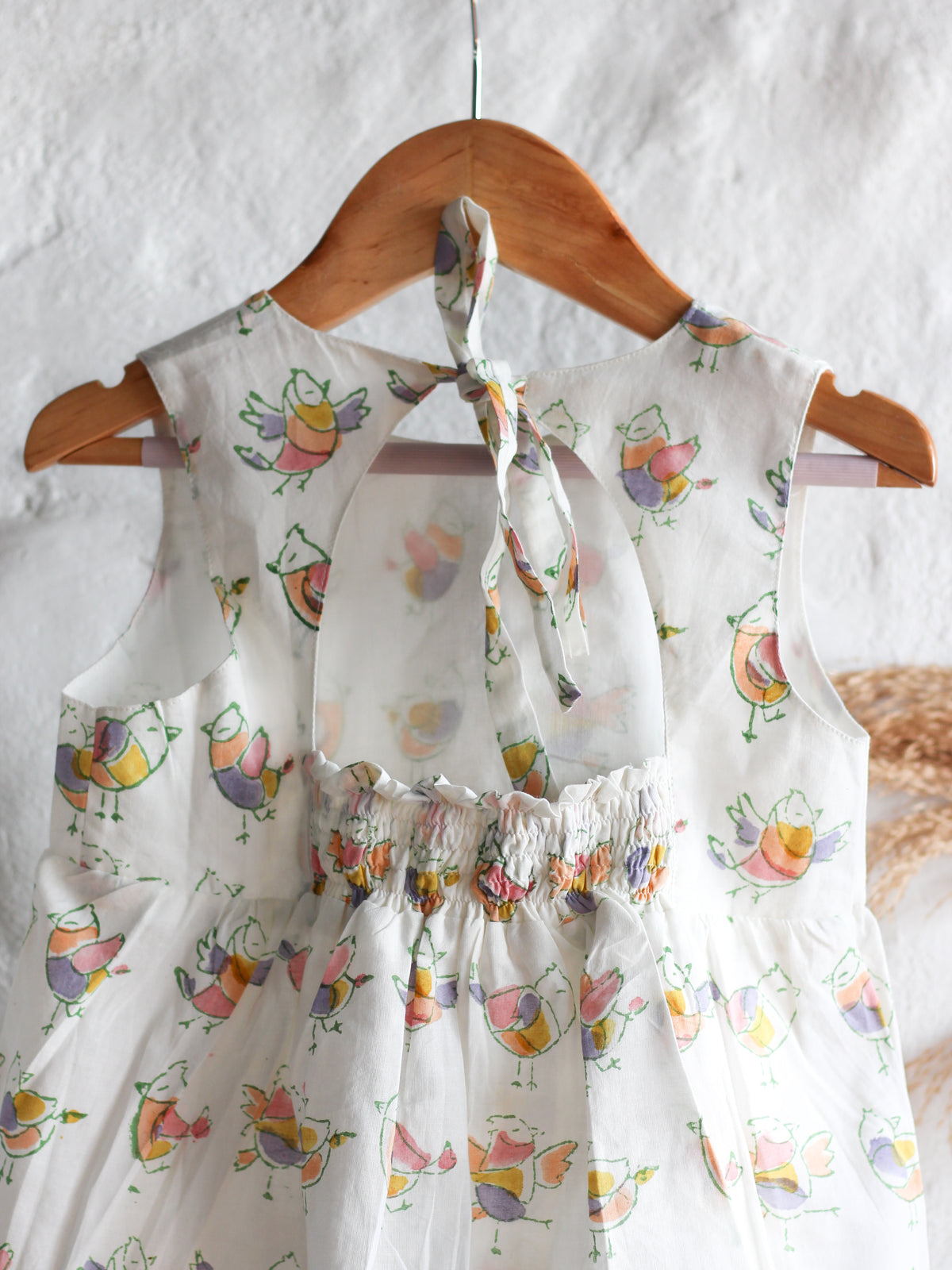 White Birdies Dress