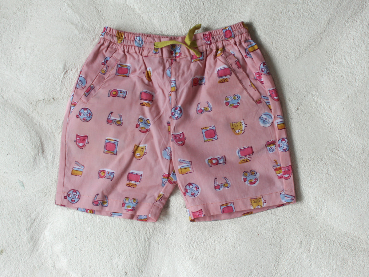 KIDS COTTON CINEMA SHORTS