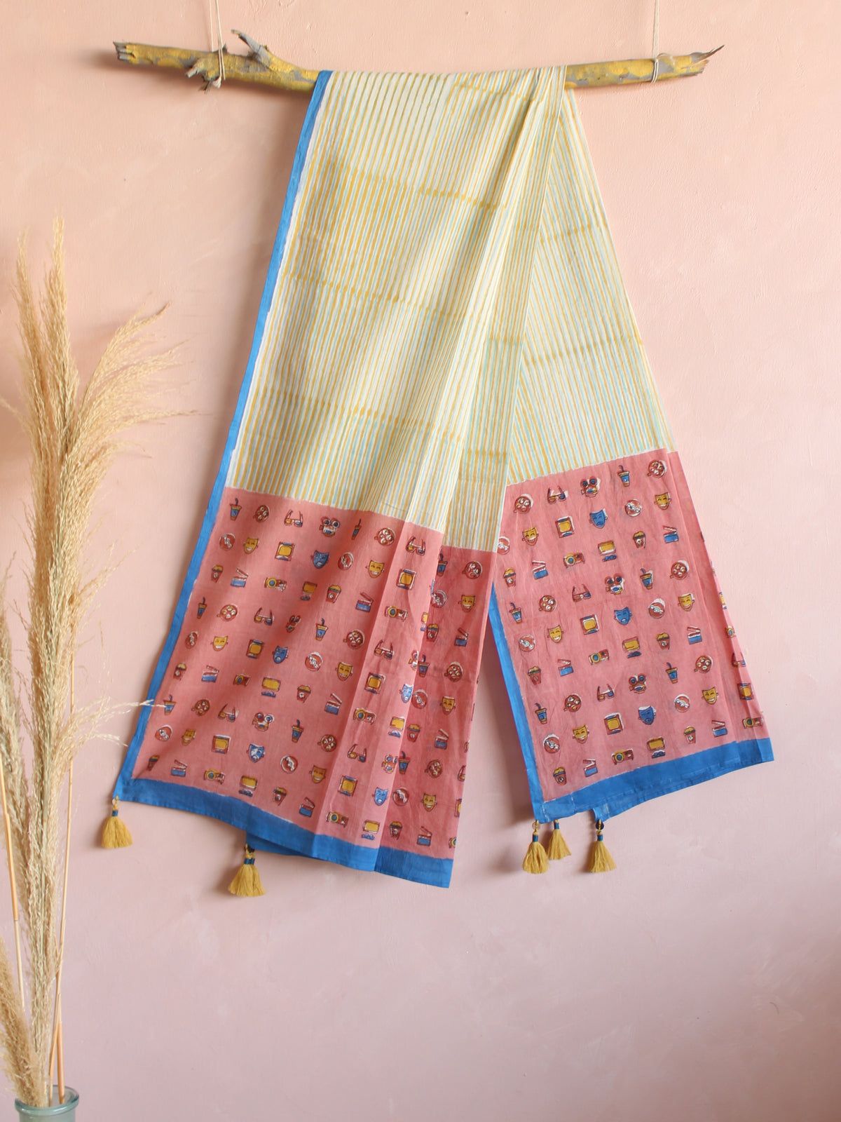 COTTON PEACH CINEMA DUPATTA