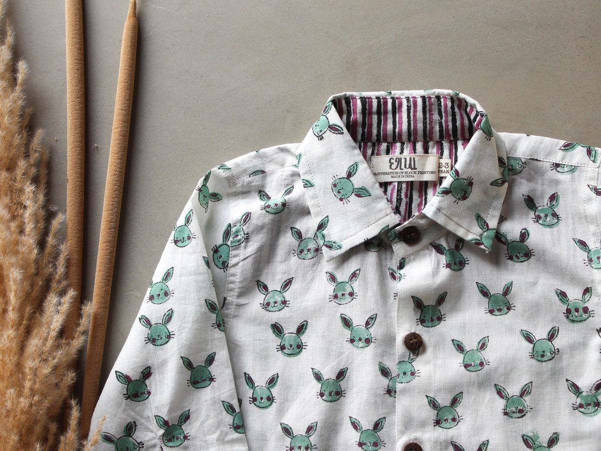 Green Bunny Shirt - CHHAPA