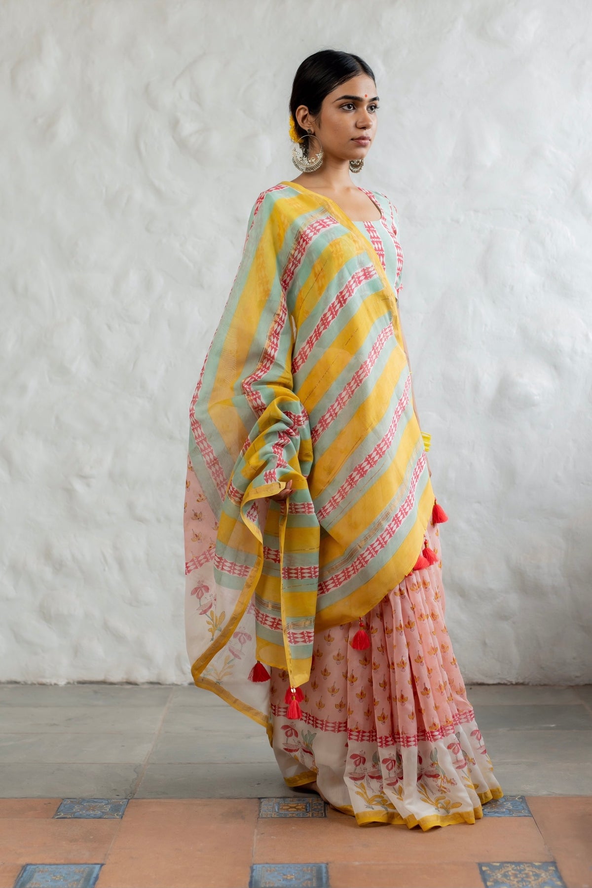 AMALTAS - Chanderi Saree