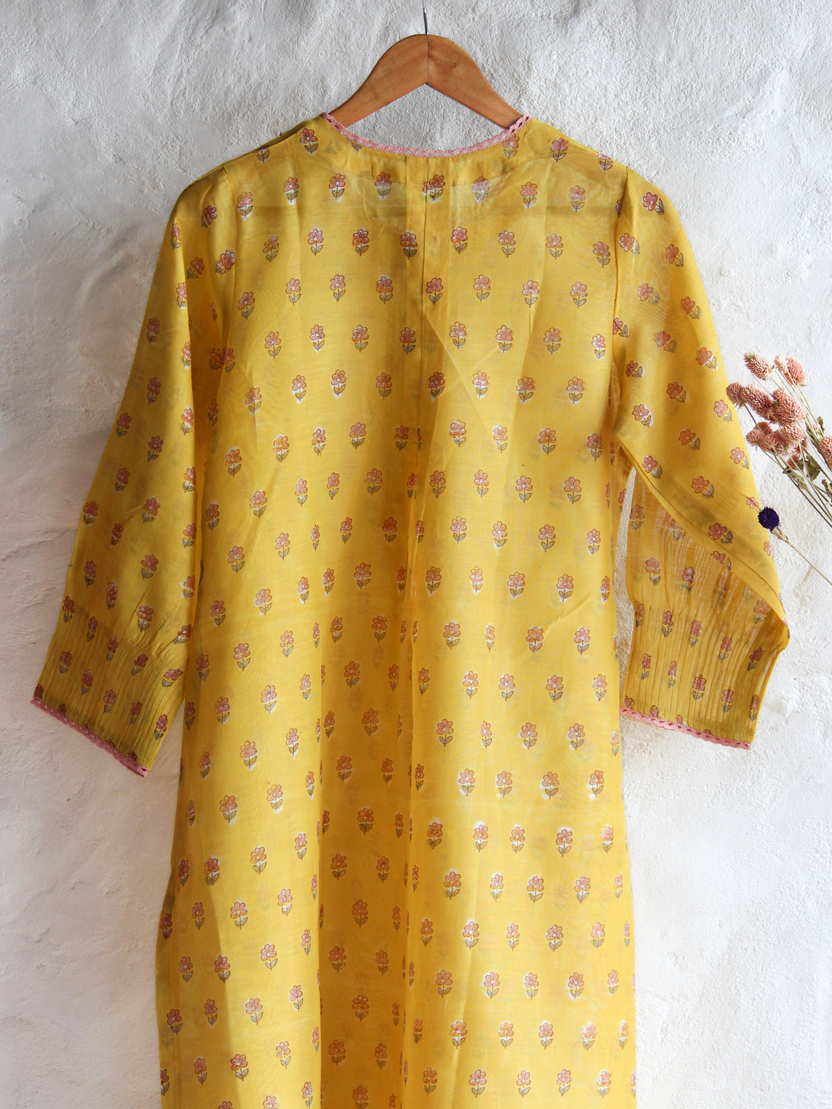 TUSCAN SUN - Chanderi Kurta, Pant & Dupatta Set