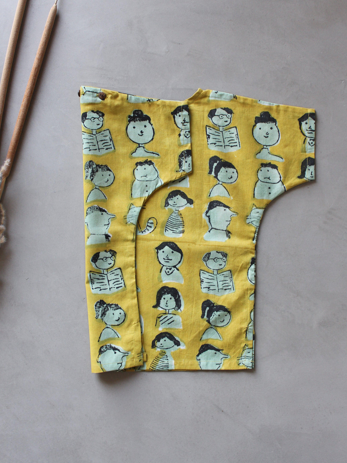 Yellow Cotton Toddler Tee - CHHAPA