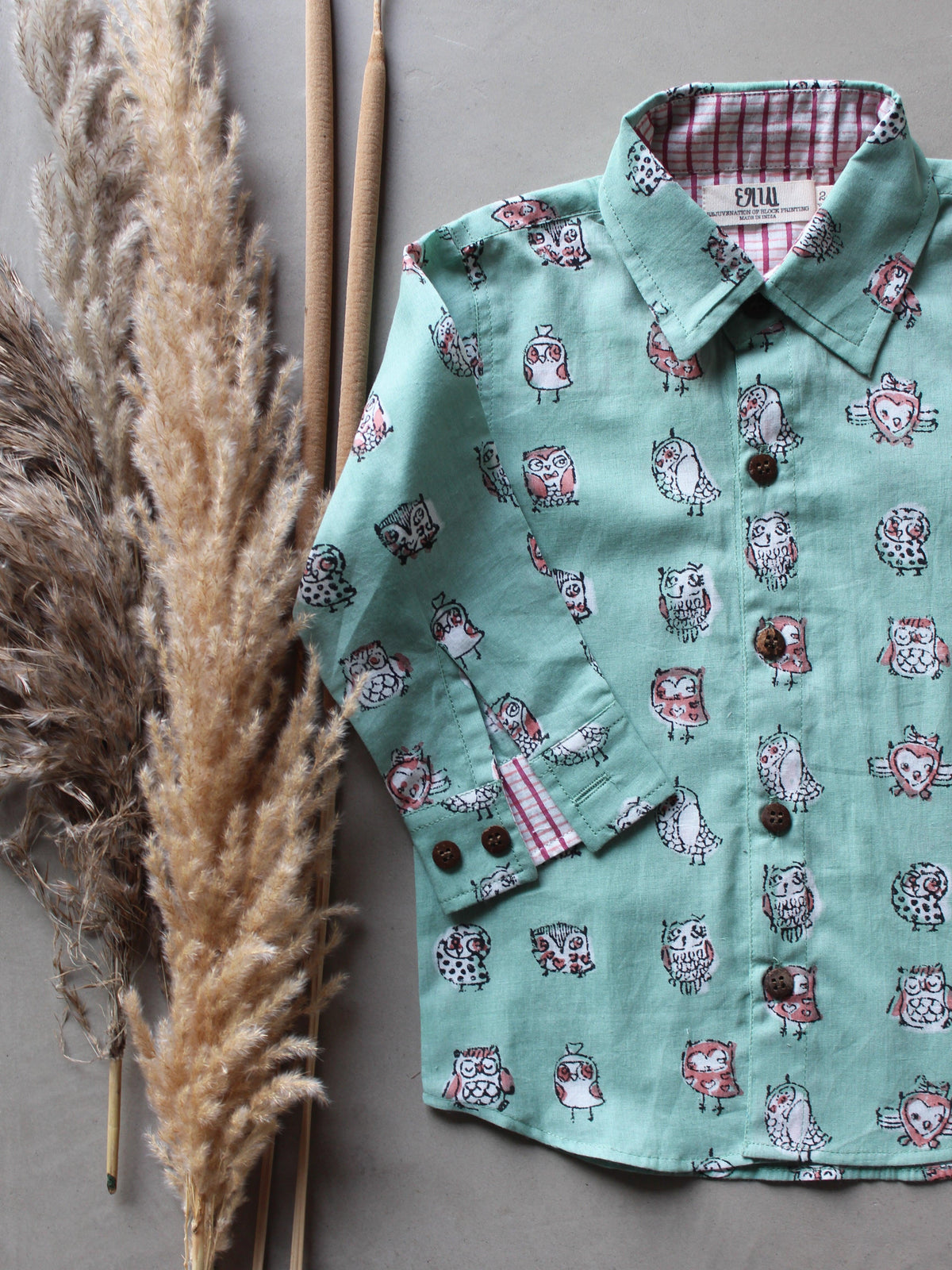 Owls in Mint Shirt - CHHAPA