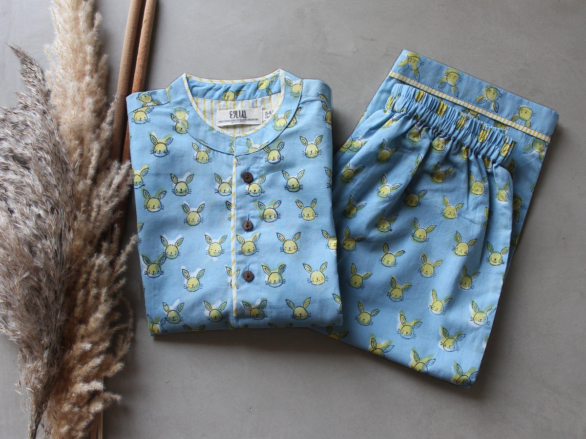 Unisex Kids Pajama - Bunnies in Sky - CHHAPA