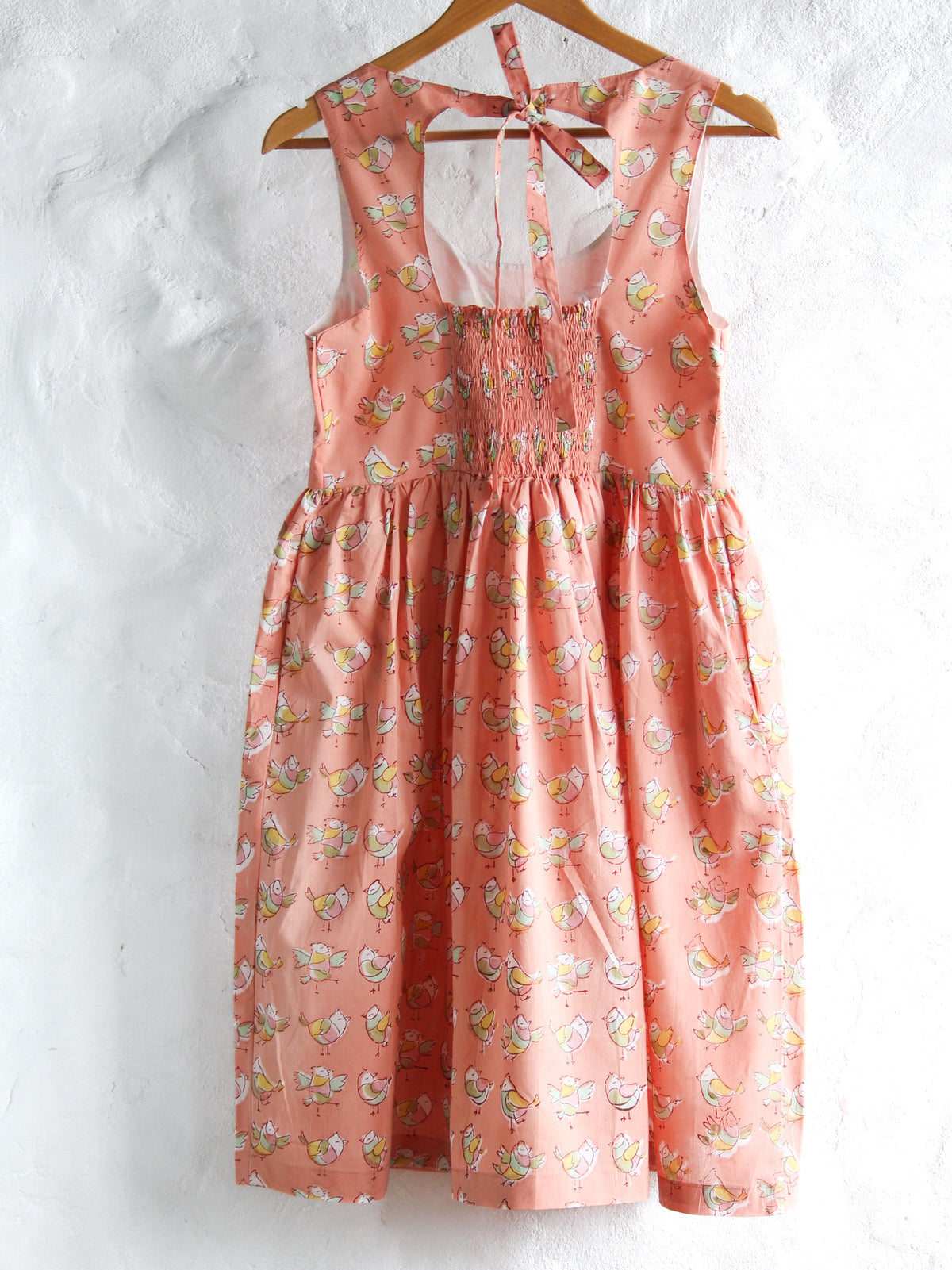 Peach Chidiya Dress