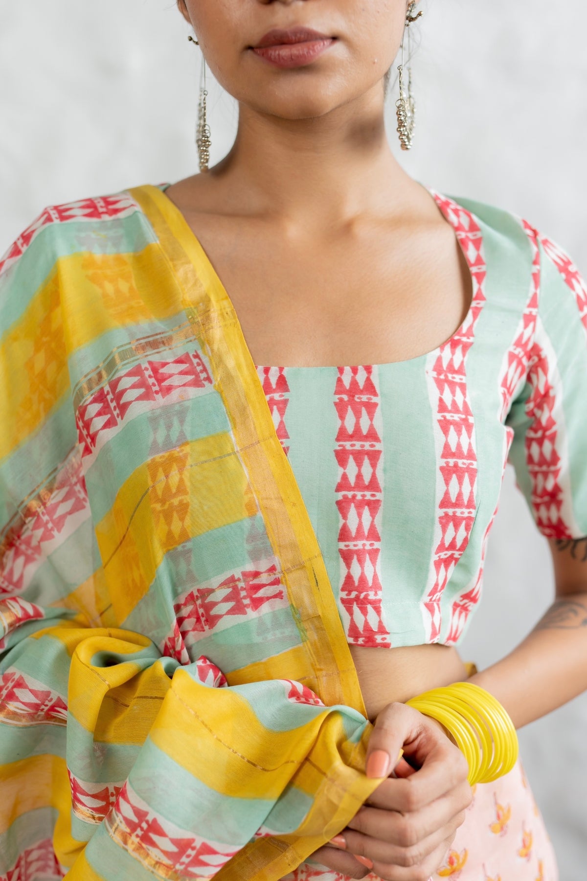 AMALTAS - Chanderi Saree