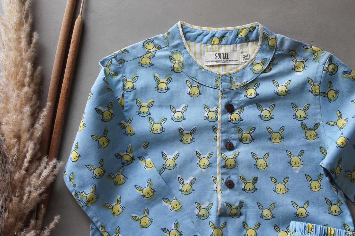 Unisex Kids Pajama - Bunnies in Sky - CHHAPA