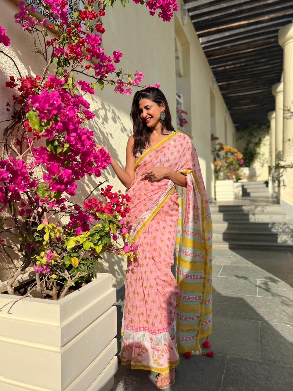 AMALTAS - Chanderi Saree