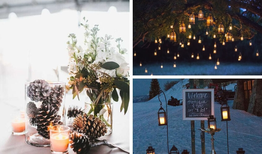 3 ideas definitivas para una boda rústica de invierno