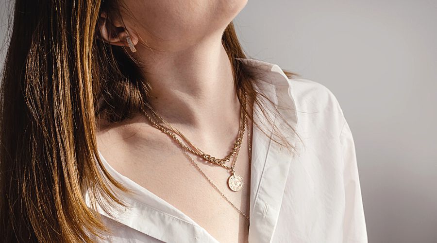 Paperclip Chain Necklace - Small (Silver)  chic jewelry, simple jewelry,  dainty jewelry, minimalistic jewelry, gold jewelry
