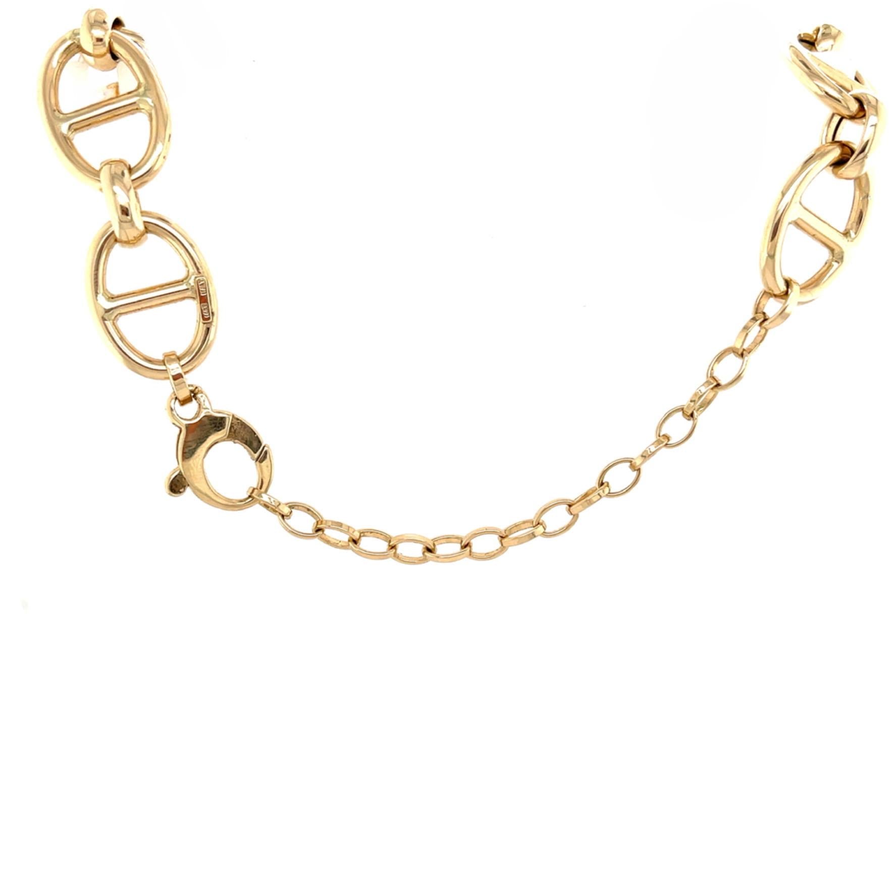 U Link Chain  14 K Gold - Lexie Jordan Jewelry