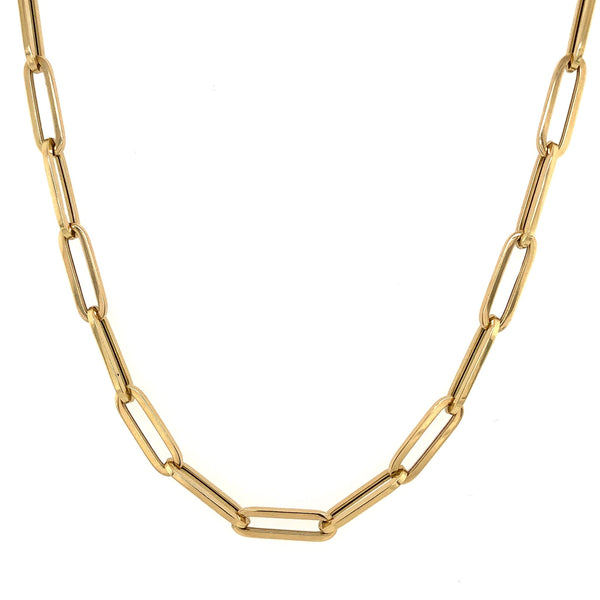 14K Yellow Gold Louisiana State Small Necklace - 16 inch, Women's