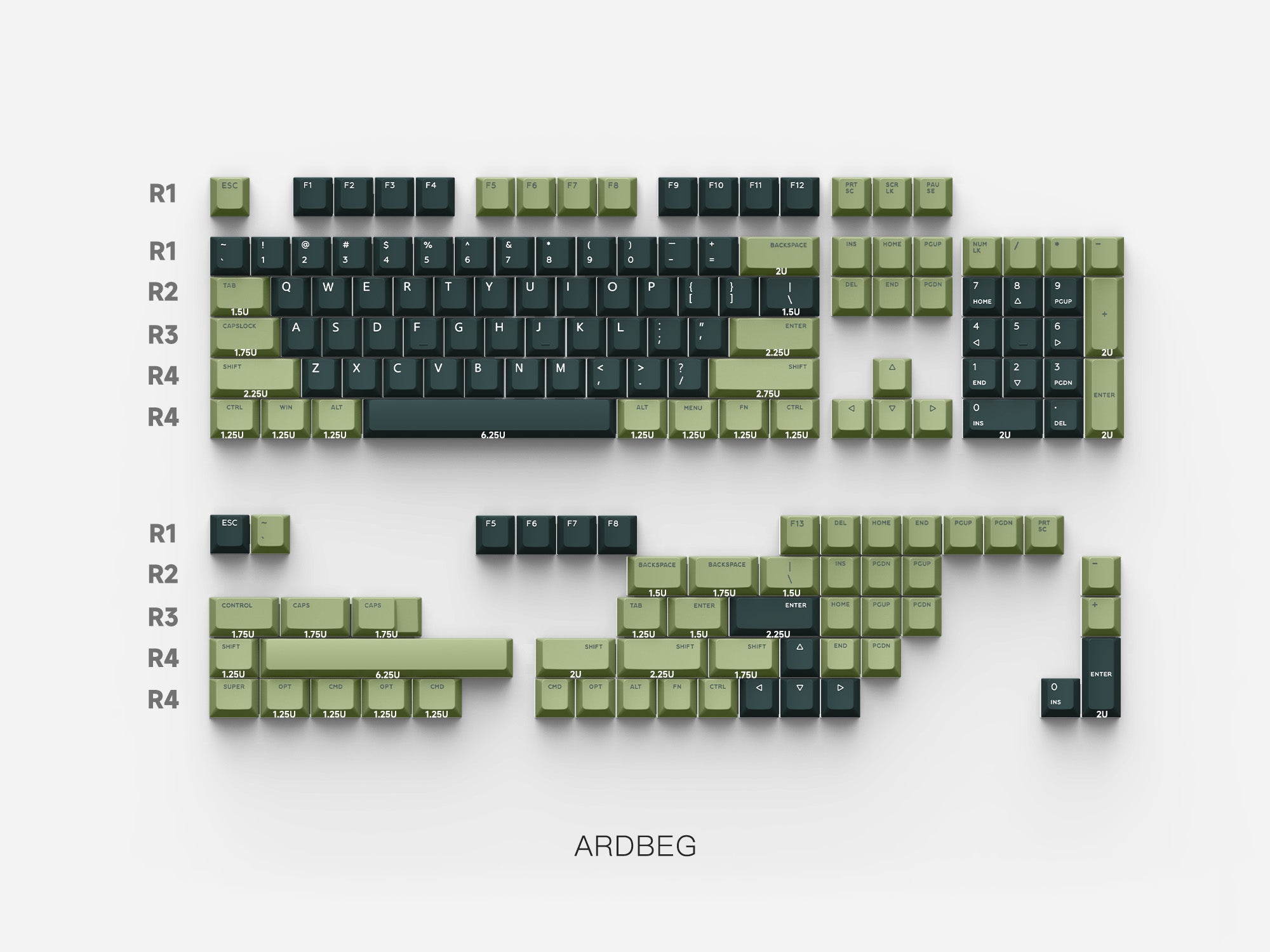 cherry profile pbt keycaps