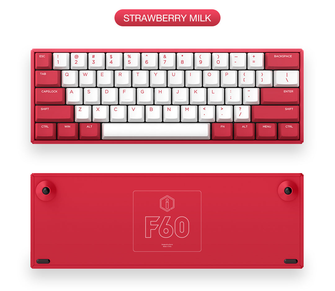 Best 60% Mechanical Keyboard - F60-2020 Swappable Keyboard | IQUNIX