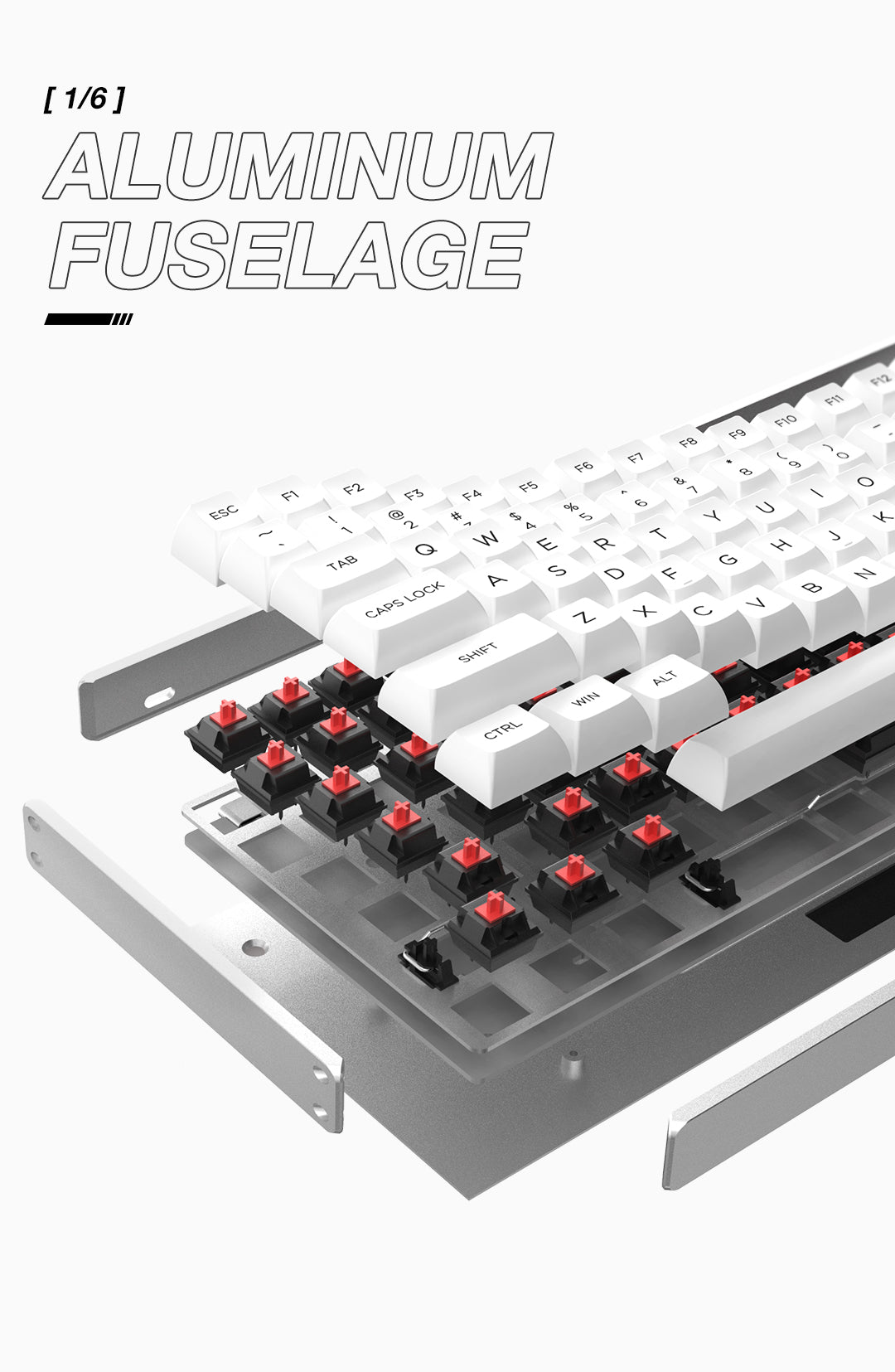 F96 Bluetooth Wireless Keyboard - 96% Mechanical Keyboard | IQUNIX