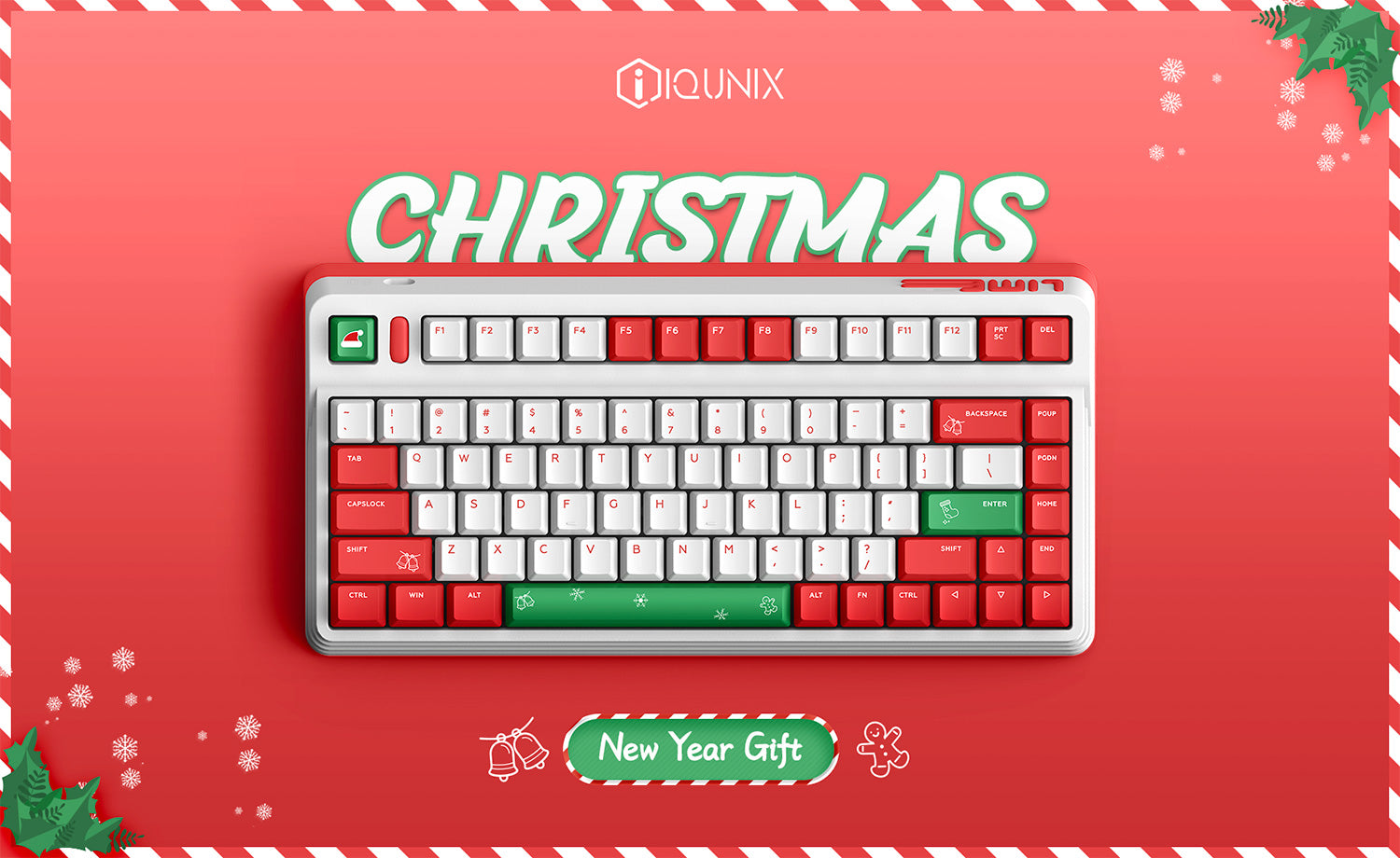 Christmas Gift Keyboard Christmas Theme Keyboard New Year Gift