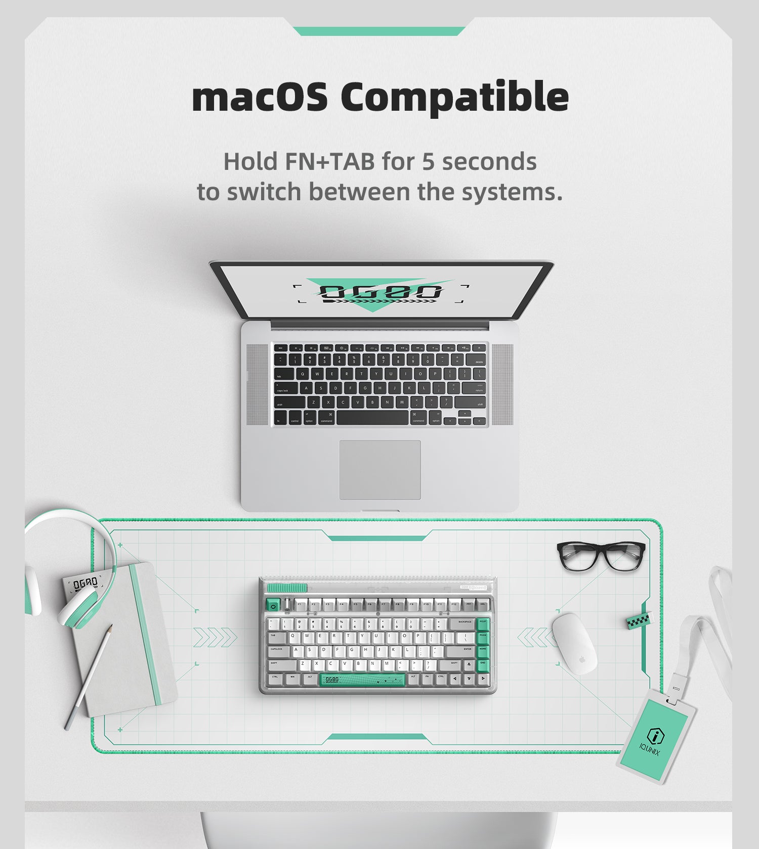 mechanical keyboard for mac hot-swap keyboard