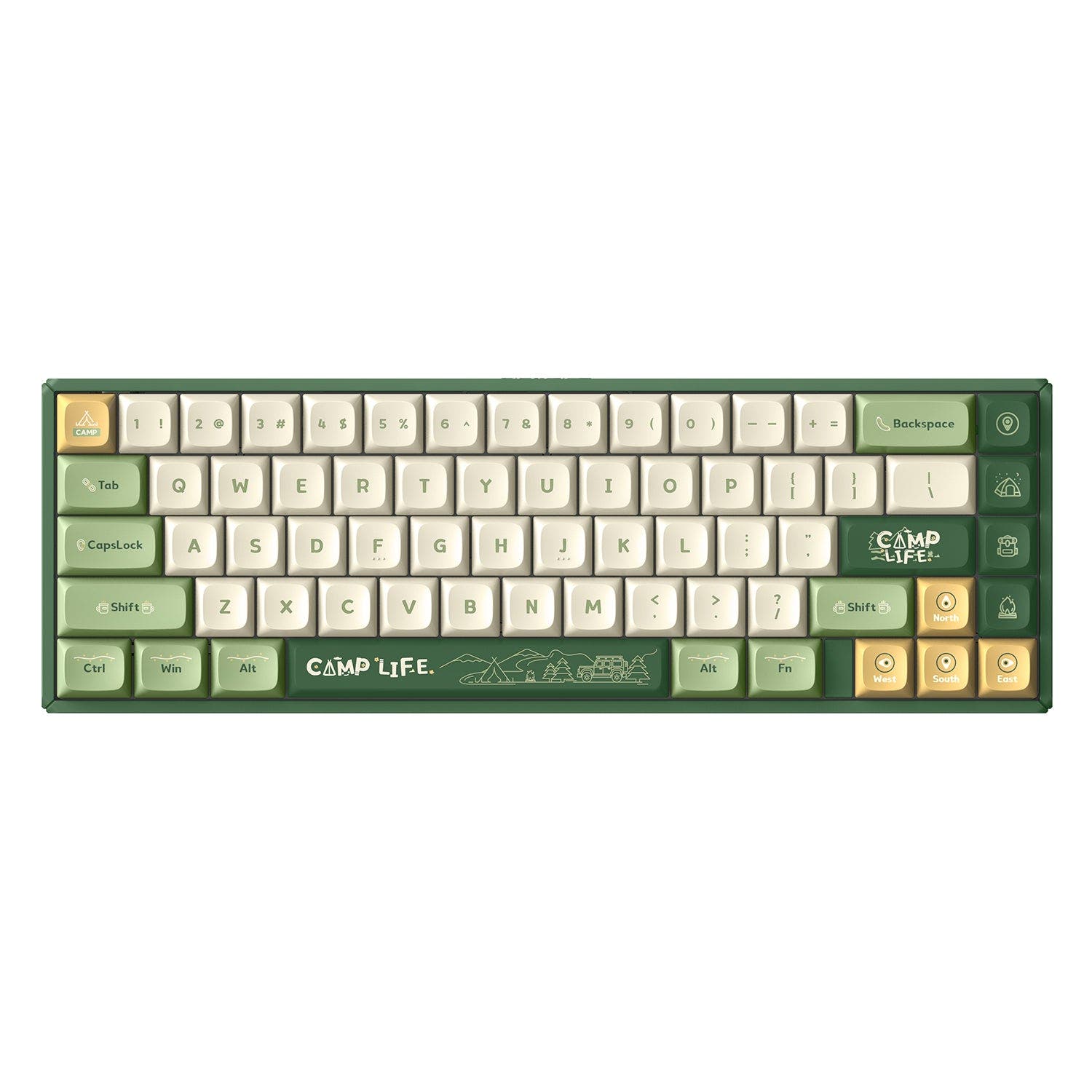 IQUNIX F65 Camping Wireless Mechanical Keyboard