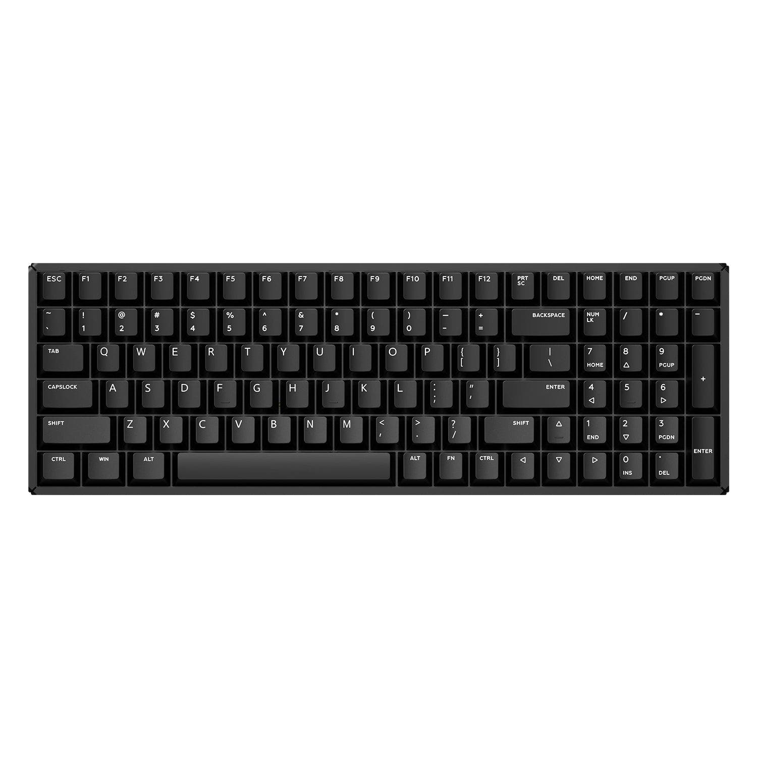 IQUNIX F97 Dark Side Wireless Mechanical Keyboard Cherry Silver / Non-backlit