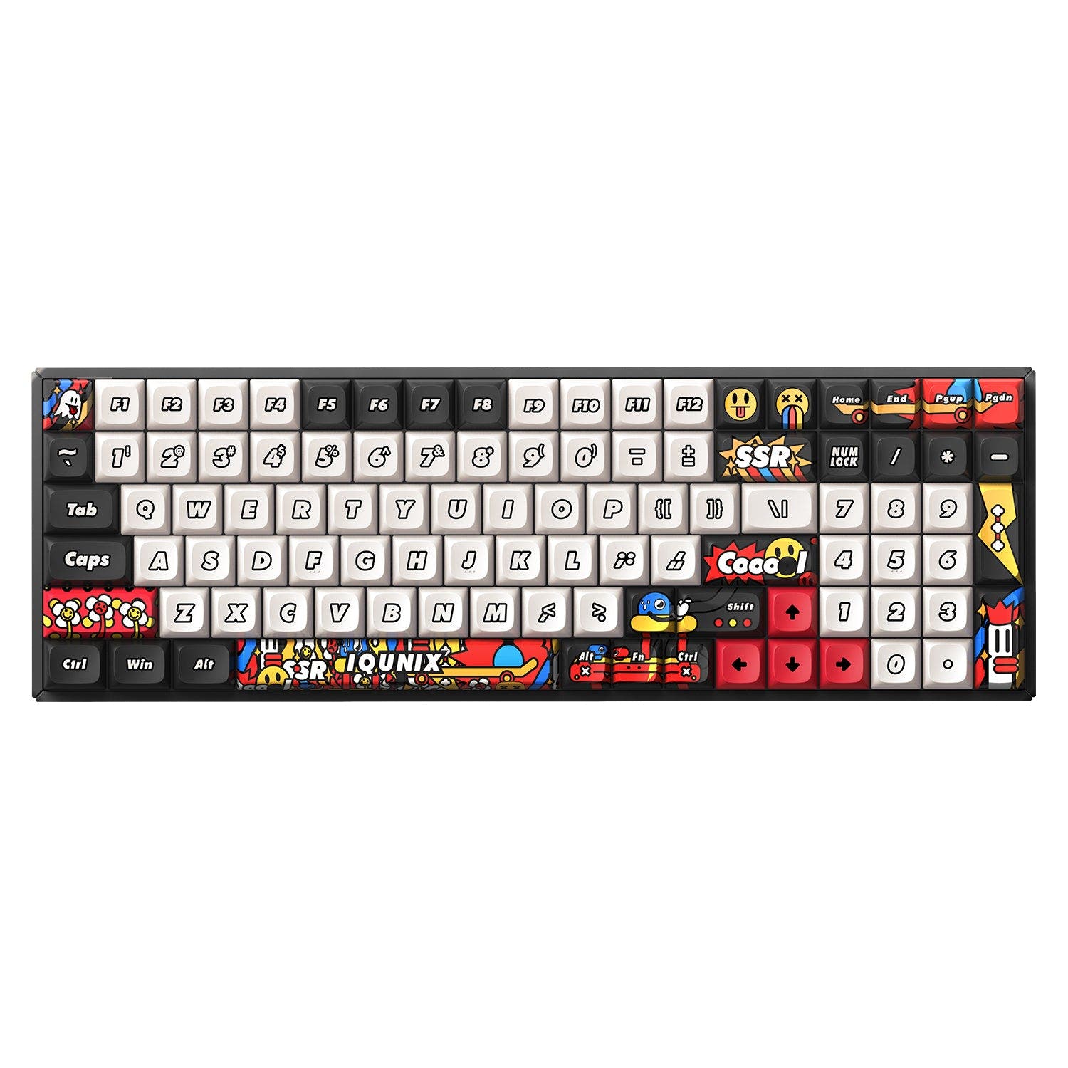 IQUNIX F97 Graffiti Diary Keyboard Bluetooth Mechanical Keyboard