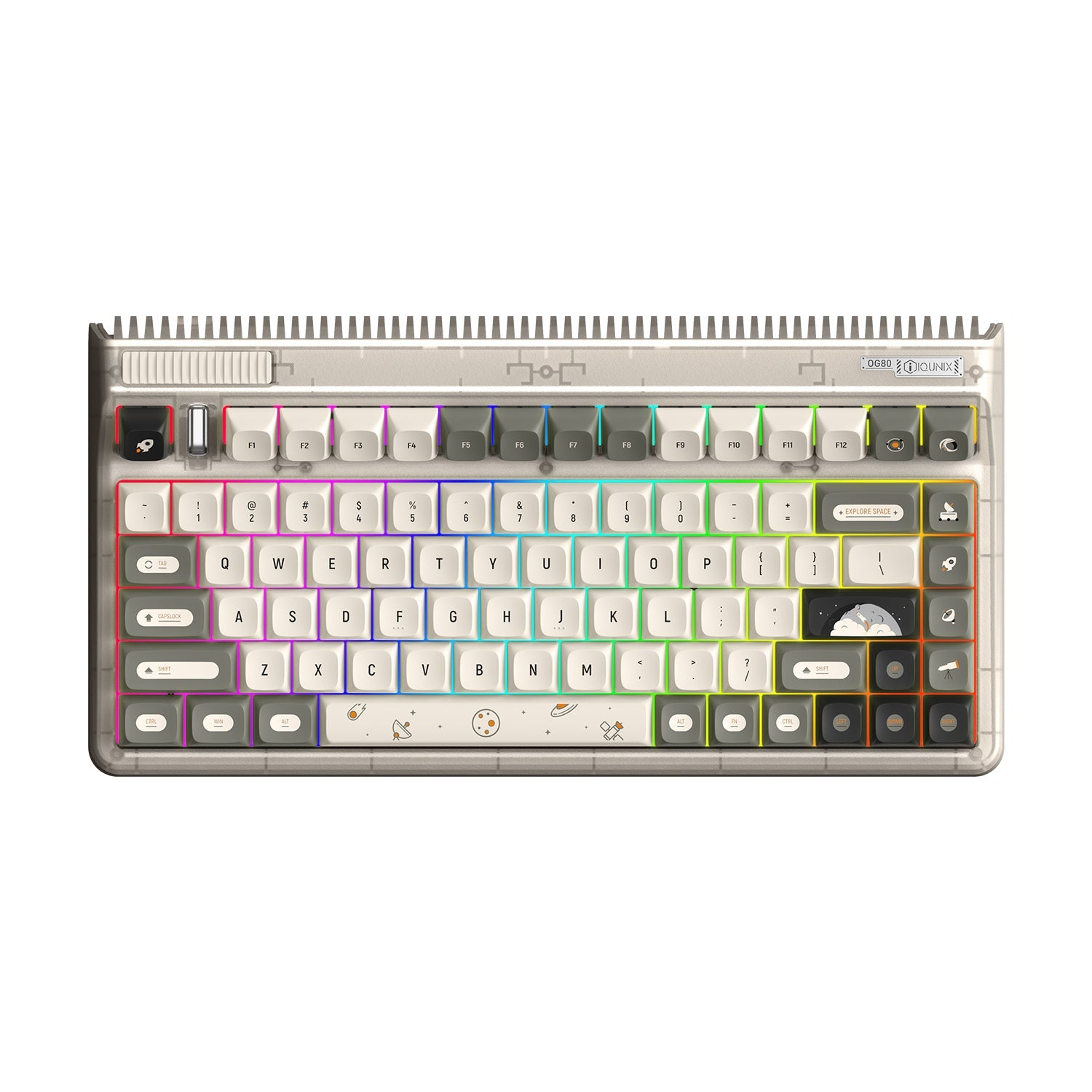 IQUNIX OG80 Hitchhiker Mechanical Keyboard | KeebFinder