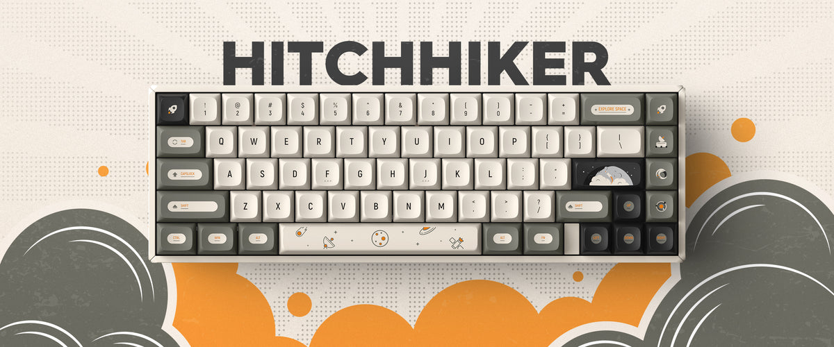 IQUNIX F65 Hitchhiker Wireless Mechanical Keyboard | 65% Gaming 
