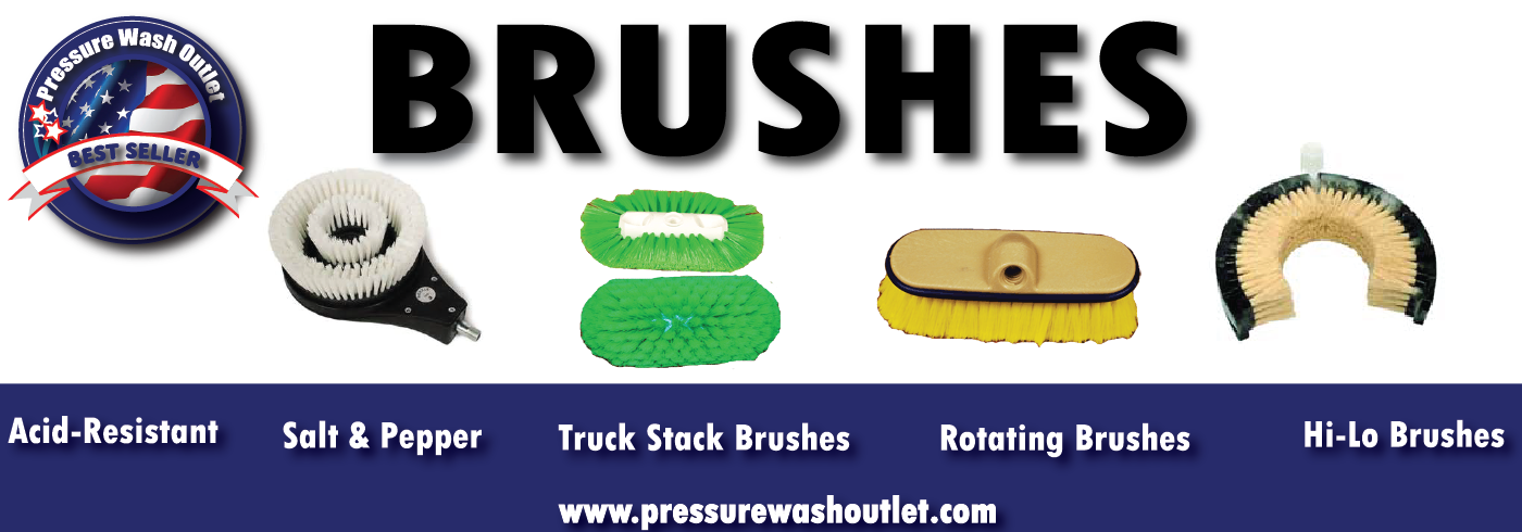 Truck Wash Brush - Salt & Pepper 10