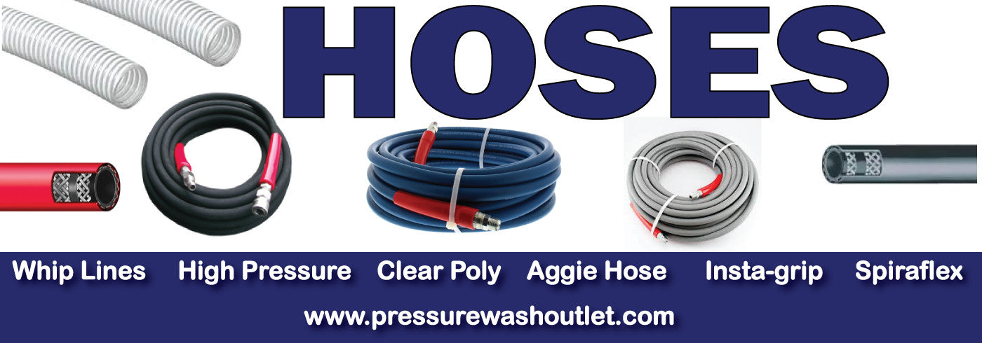 WHIP LINES / CONNECTOR HOSES – North American Pressure Wash Outlet