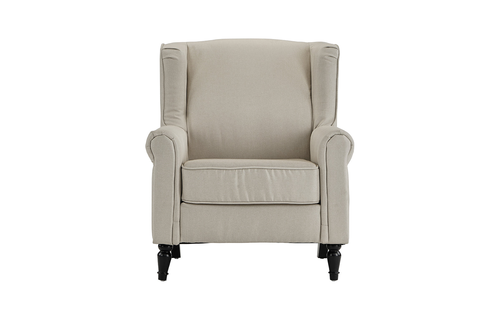Alec Classic and Comfortable Linen Upholstered Armchair