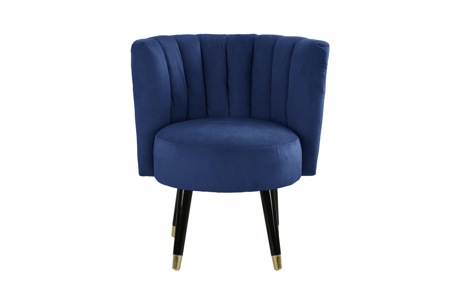 Norma Glamorous Boudoir-Style Velvet Accent Chair