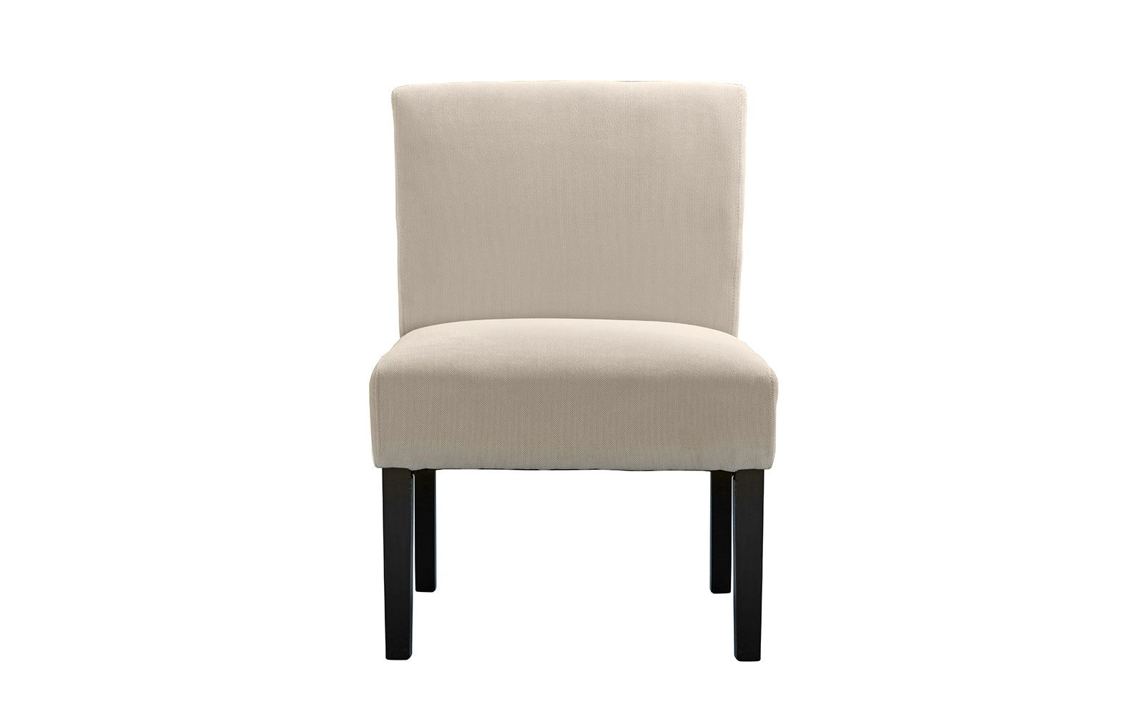 Bailey Classic Square Back Armless Accent Chair