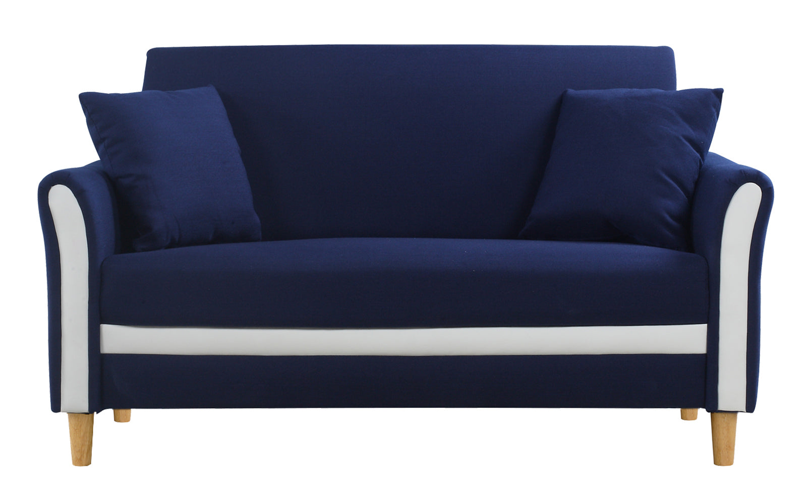 Nikki Contemporary Space-Saving Loveseat