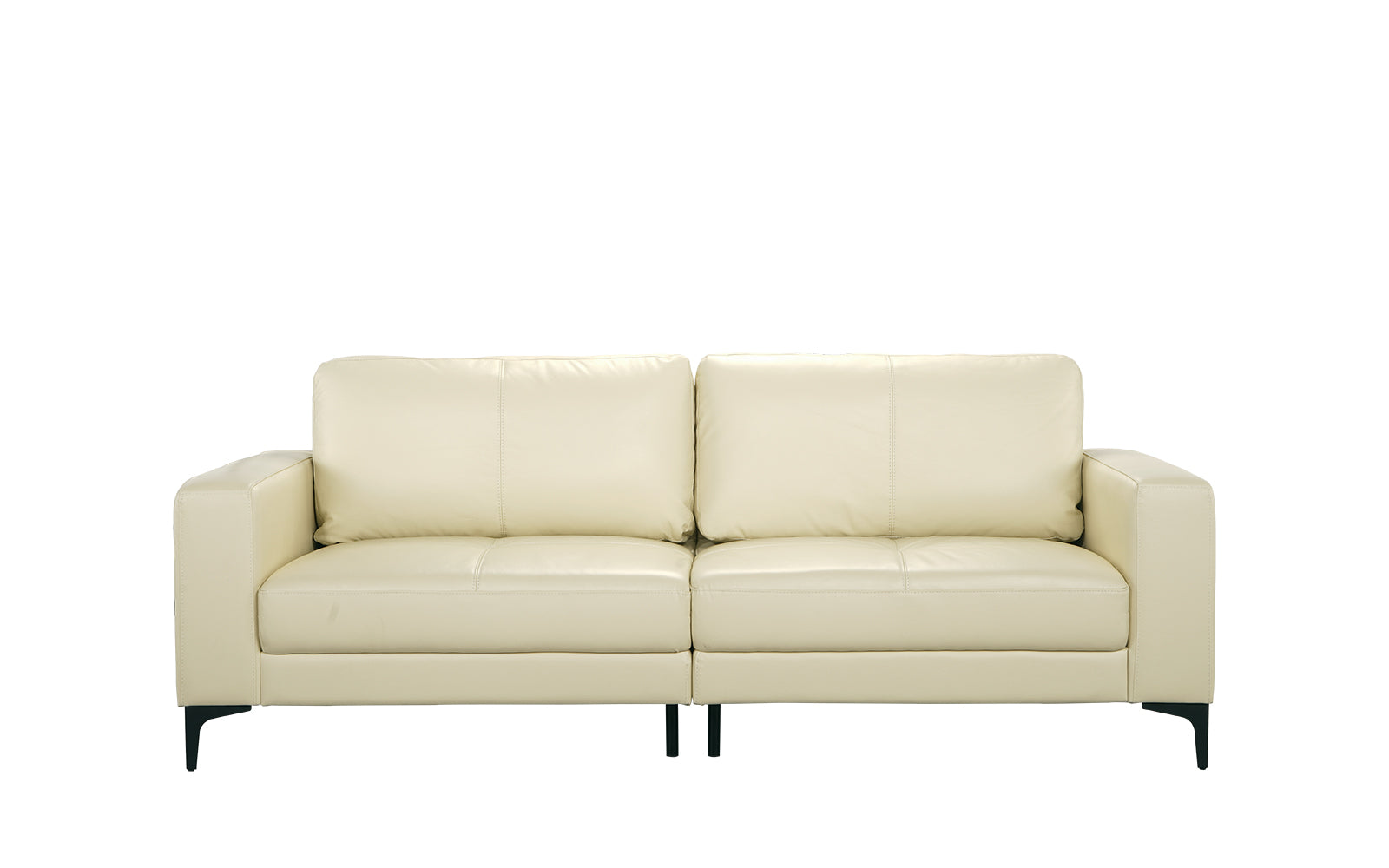 EXP160-3S-BG Sienna Mid Century Leather Match Sofa sku EXP160-3S-BG