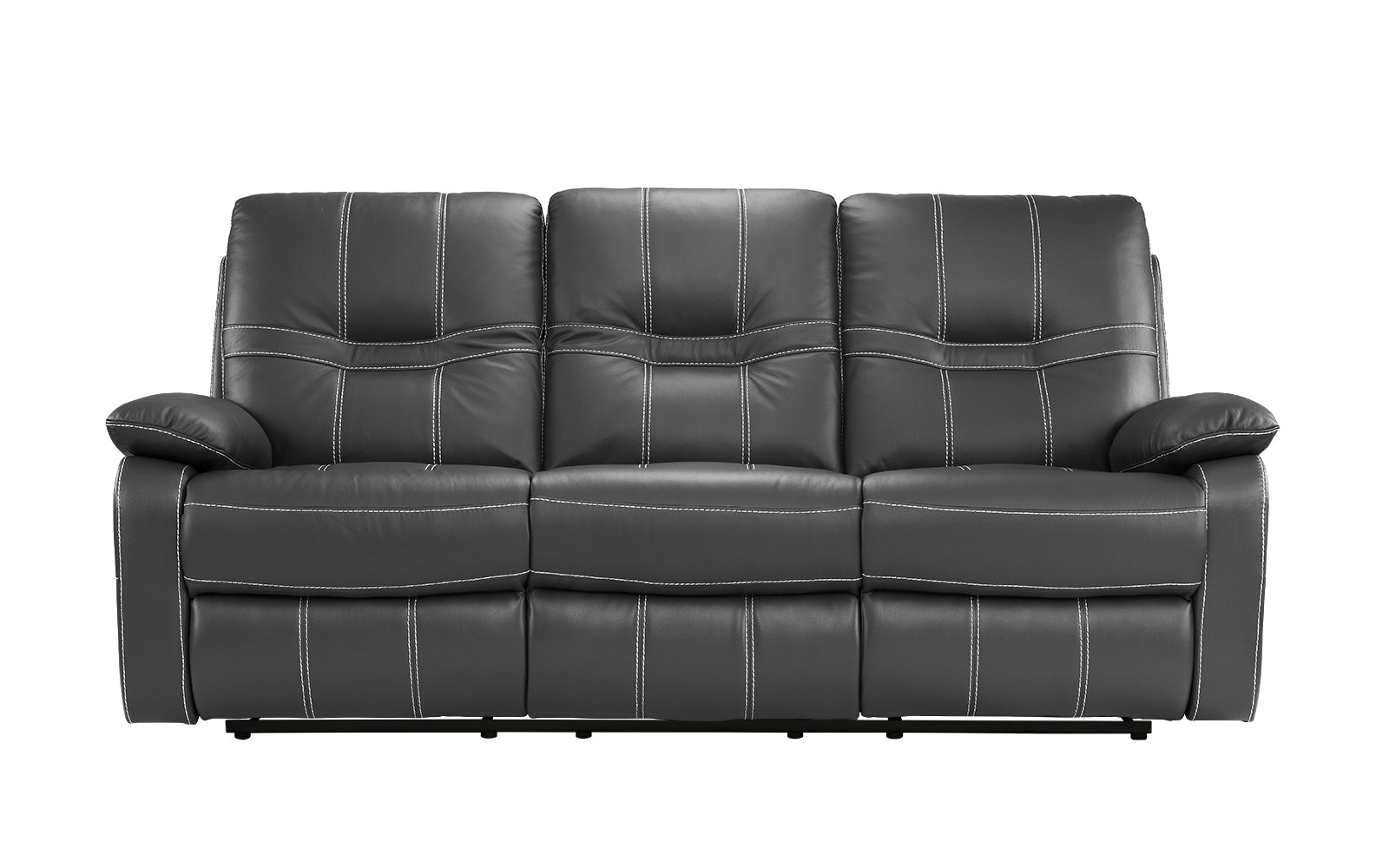 EXP210-GR Carter Modern Reclining Leather Sofa sku EXP210-GR