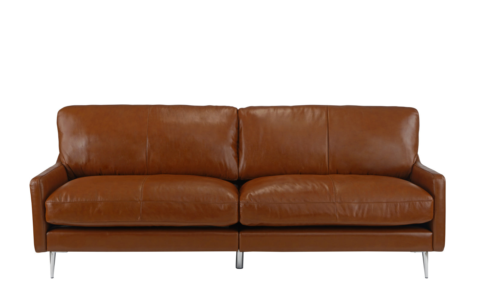 EXP277-LBR Aerin Mid Century Leather Match Sofa sku EXP277-LBR